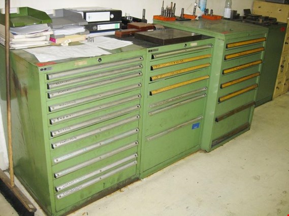 Used 2 steel tool cabinets for Sale (Online Auction) | NetBid Industrial Auctions