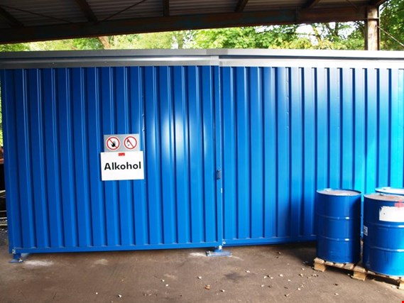 Used Denios 2 G 614.OST Chemikalienlagercontainer for Sale (Auction Premium) | NetBid Industrial Auctions