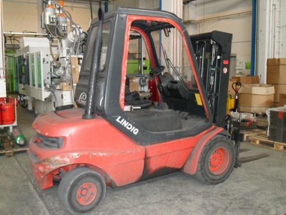 Used Linde H 35 G-03 diesel forklift for Sale (Auction Premium) | NetBid Industrial Auctions