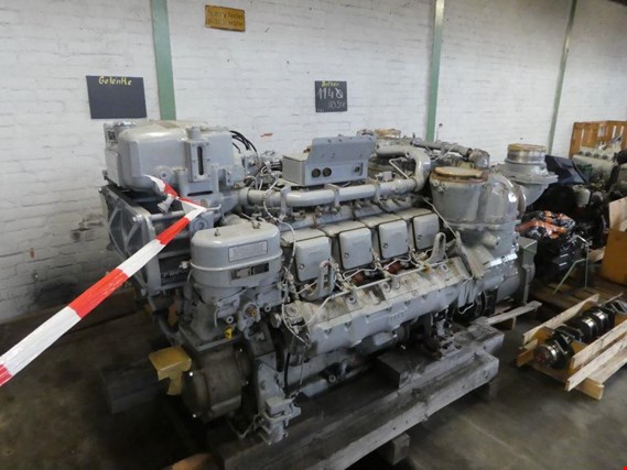 Used MTU 8V 396 TE 74 Ship engine for Sale (Trading Premium) | NetBid Industrial Auctions