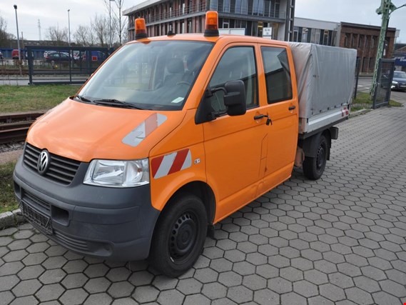 Used VW Transporter Truck DoKa tarpaulin/ bows - formerly HH-PA 3182 for Sale (Auction Premium) | NetBid Industrial Auctions