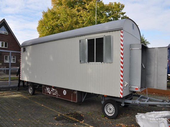 Holzbau – Bauwagen – HBU BMD-22 Trailer construction trailer gebruikt kopen (Auction Premium) | NetBid industriële Veilingen