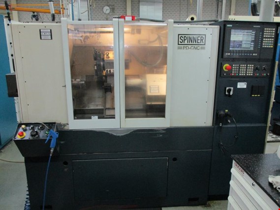 Used Spinner PD CNC CNC - lathe for Sale (Trading Premium) | NetBid Industrial Auctions
