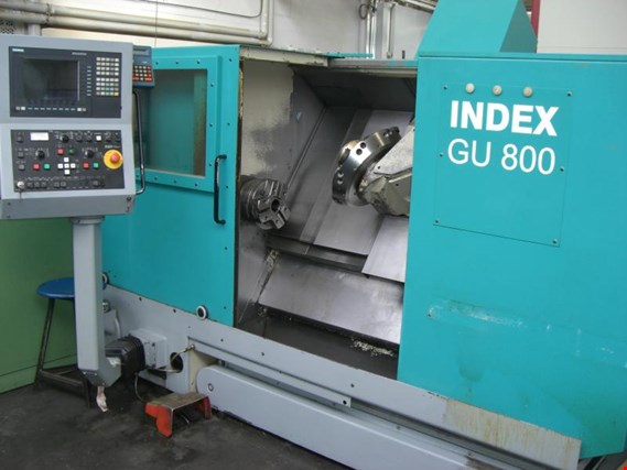INDEX GU 800 CNC - Drehmaschine gebraucht kaufen (Trading Premium) | NetBid Industrie-Auktionen