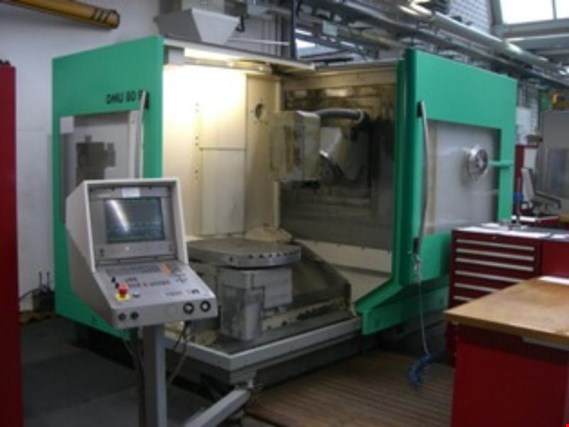 Deckel Maho DMU 80 P  CNC - Universal - Fräsmaschine gebraucht kaufen (Auction Premium) | NetBid Industrie-Auktionen
