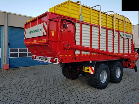 Used Pöttinger Jumbo 6010 D DLB Loader wagon (ex HH-RM 682) S/N VBP00005490001285 for Sale (Auction Premium) | NetBid Industrial Auctions