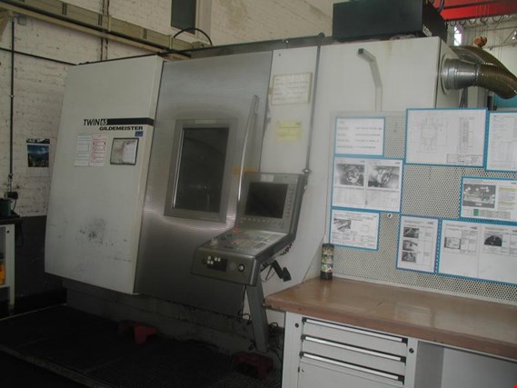 Used Gildemeister Twin 65 CNC-sub spindle lathe for Sale (Trading Premium) | NetBid Industrial Auctions