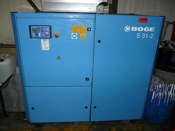 Used Boge stationär S 31-2 Schraubenkompressor for Sale (Auction Premium) | NetBid Industrial Auctions