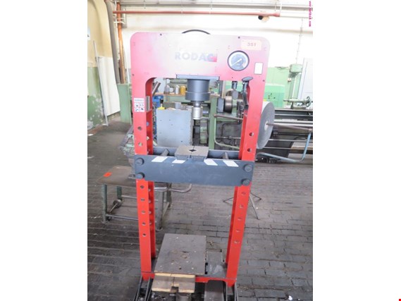 Used Rodac RQPPA 50 hydraulic workshop press for Sale (Auction Premium) | NetBid Industrial Auctions