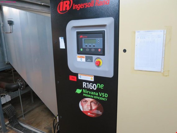Used Ingersoll Rand N160/2SDZ screw compressor for Sale (Auction Premium) | NetBid Industrial Auctions