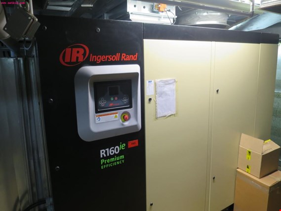 Used Ingersoll Rand R 160 IE screw compressor for Sale (Auction Premium) | NetBid Industrial Auctions