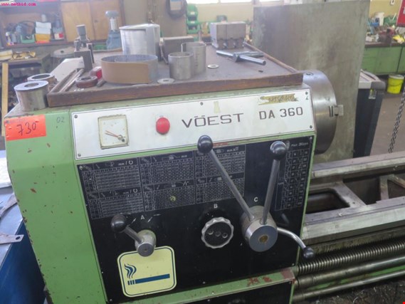 Used Voest DA 360 sliding and screw cutting lathe for Sale (Auction Premium) | NetBid Industrial Auctions