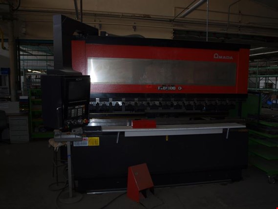 Used Amada FAB-100 D CNC-press brake for Sale (Trading Premium) | NetBid Industrial Auctions