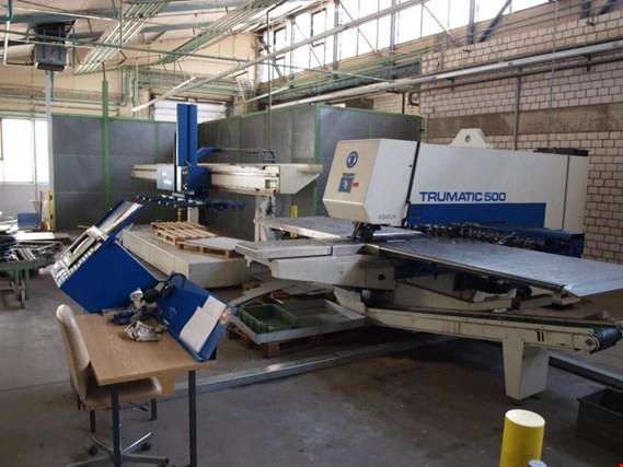 Used Trumpf Trumatic 500 Rotation CNC-punching machine for Sale (Trading Premium) | NetBid Industrial Auctions
