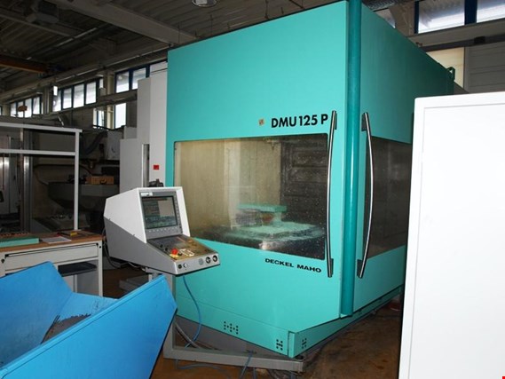 Used Deckel Maho DMU 125 P CNC-universal-machining centre for Sale (Trading Premium) | NetBid Industrial Auctions