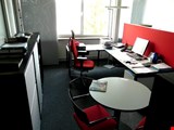 Planmöbel Schreibtisch-Winkelkombination