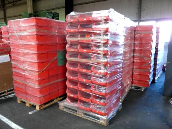 Schäfer Lagerfix ca. 400 Kunststoff-Lagersichtkästen (5 Paletten) gebraucht kaufen (Auction Premium) | NetBid Industrie-Auktionen