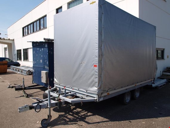 Used Humbaur HUT tandem trailer for Sale (Auction Premium) | NetBid Industrial Auctions