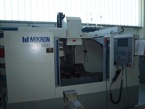 Used Mikron VC 1000 CNC-machining centre for Sale (Auction Premium) | NetBid Industrial Auctions