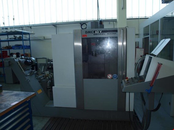 Used Deckel MAHO DMC 63 V CNC-machining centre for Sale (Auction Premium) | NetBid Industrial Auctions