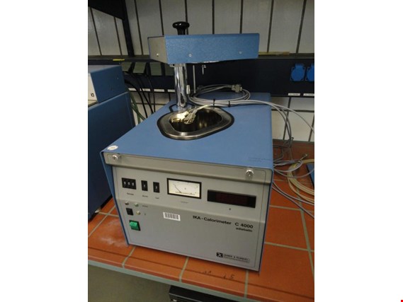 IKA-Analysentechnik C4000 adiabatisch Verbrennungs-Kalorimeter gebraucht kaufen (Auction Premium) | NetBid Industrie-Auktionen