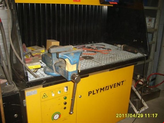 Used PlymoVent  grinding table for Sale (Auction Premium) | NetBid Industrial Auctions