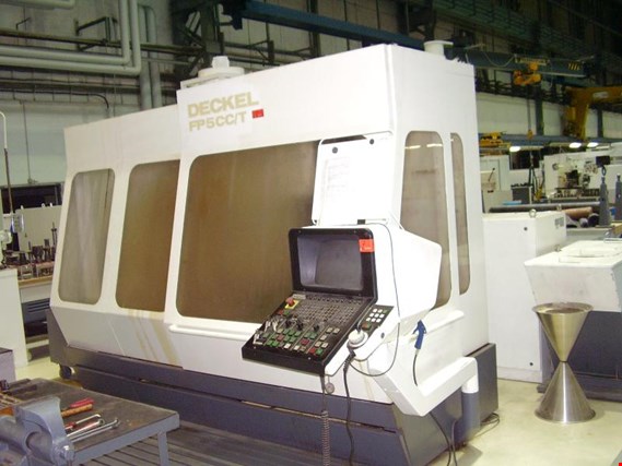 Used Deckel FP 5 CC/T CNC machining center for Sale (Trading Premium) | NetBid Industrial Auctions