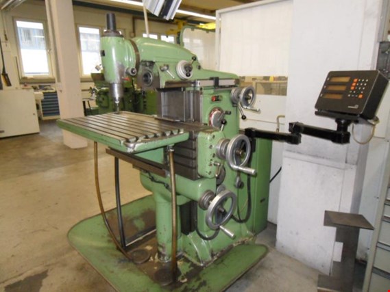 Used Deckel FP 2 universal drilling and milling machine for Sale (Auction Premium) | NetBid Industrial Auctions