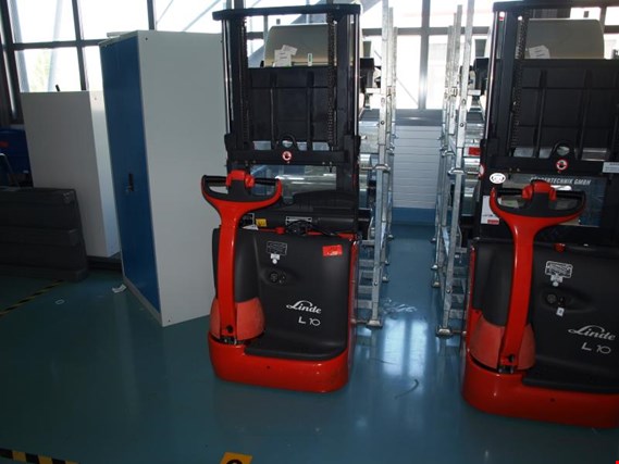 Used Linde L 10 electric high-lift truck for Sale (Trading Premium) | NetBid Industrial Auctions