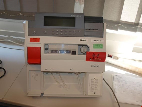 Used Siemens Rapidlab 348 blood gas analyser for Sale (Trading Premium) | NetBid Industrial Auctions