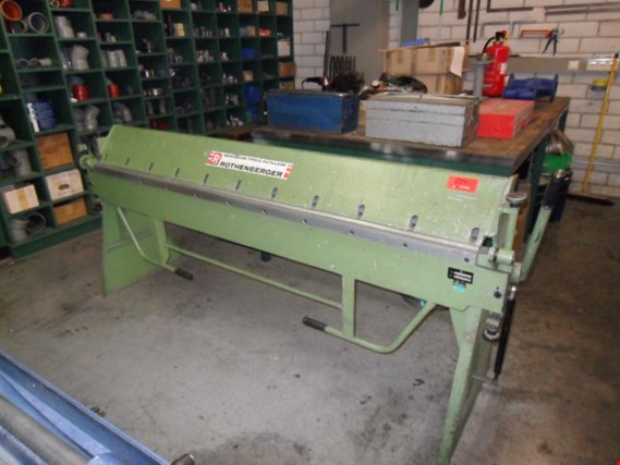 Used Rothenberger KBL 20/1,0 hand-swing-folding machine for Sale (Auction Premium) | NetBid Industrial Auctions