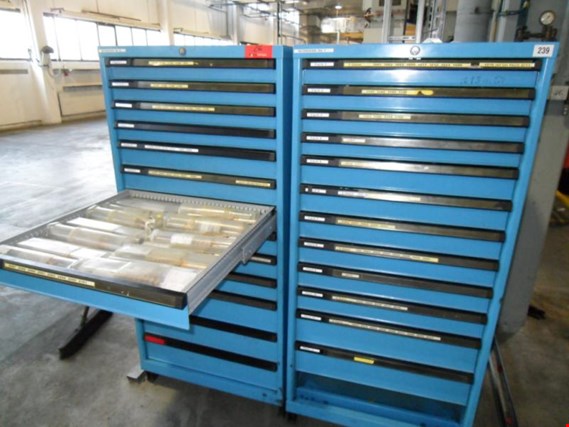 Used 2 telescope drawer cabinet for Sale (Auction Premium) | NetBid Industrial Auctions