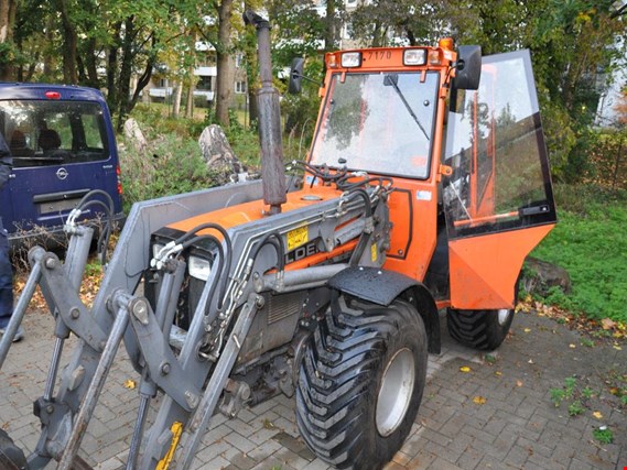 Used Holder 523 Tractor/ farm tractor 4 x 4 with attachments (ex HH - ZV 145) for Sale (Auction Premium) | NetBid Industrial Auctions