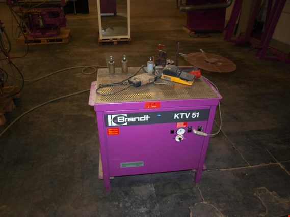 Used Brandt KTV 51 small edge banding machine for Sale (Auction Premium) | NetBid Industrial Auctions
