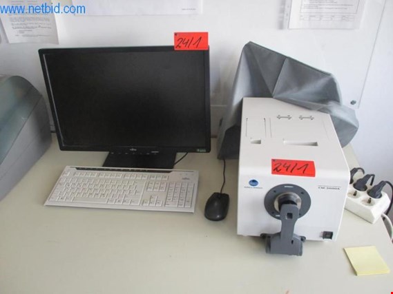 Konica Minolta CM-3600 A (horizontale Version) Spectrophotometer gebraucht kaufen (Auction Premium) | NetBid Industrie-Auktionen