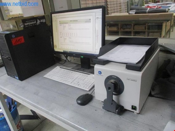 Used Konica Minolta CM-3600 A (horizontale Version) Spectrophotometer for Sale (Auction Premium) | NetBid Industrial Auctions