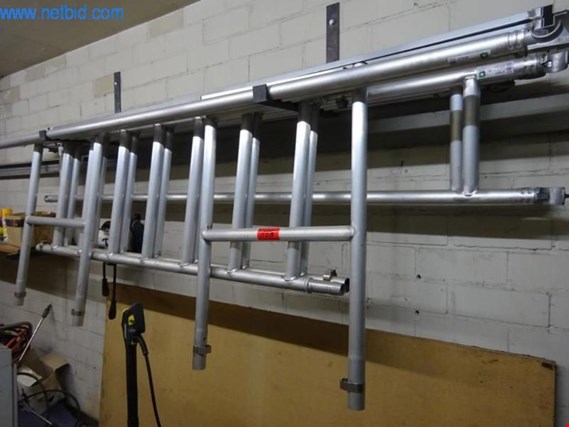 Used Günzburger Aluminum rolling scaffold for Sale (Auction Premium) | NetBid Industrial Auctions