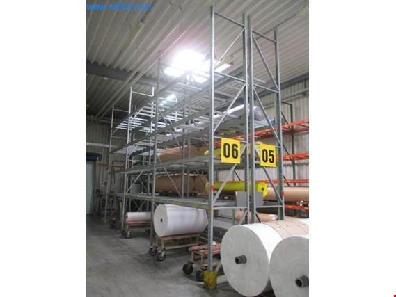 Used 27 lfm. Pallet rack for Sale (Trading Premium) | NetBid Industrial Auctions