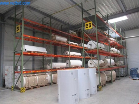 Used 26 lfm. Pallet rack for Sale (Trading Premium) | NetBid Industrial Auctions