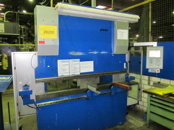 Used Placke UPB 360/2050-CNC hydraulic CNC double-column press brake for Sale (Trading Premium) | NetBid Industrial Auctions