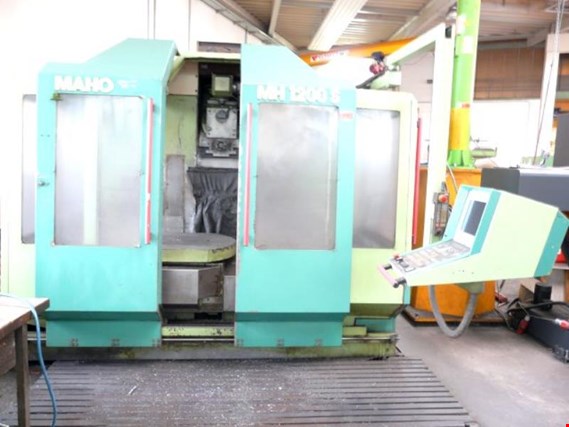Used Maho Mh 1200 S Universal Machining Center For Sale Auction