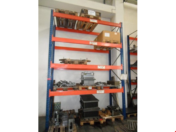 Used 5,4 lfm. heavy duty pallet rack for Sale (Auction Premium) | NetBid Industrial Auctions