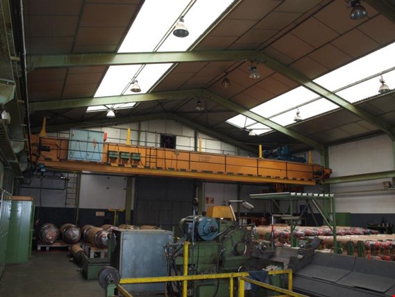 Used Jaso twin beam overhead traveling crane for Sale (Auction Premium) | NetBid Industrial Auctions