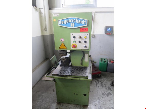 Used Hegenscheidt 7487-1 Roller burnishing machine for Sale (Online Auction) | NetBid Industrial Auctions