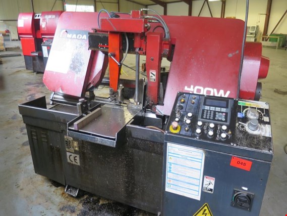 Used Amada HFA 400 W automatic band saw for Sale (Auction Premium) | NetBid Industrial Auctions
