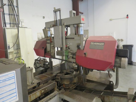 Used Behringer HBR 310/403 GA automatic band saw for Sale (Online Auction) | NetBid Industrial Auctions