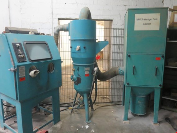 Used MHG SMG 100 Blasting Cabin for Sale (Auction Premium) | NetBid Industrial Auctions
