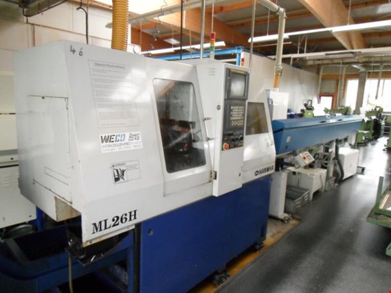 Used Hanwha ML 26 H CNC-Langdrehautomat for Sale (Auction Premium) | NetBid Industrial Auctions