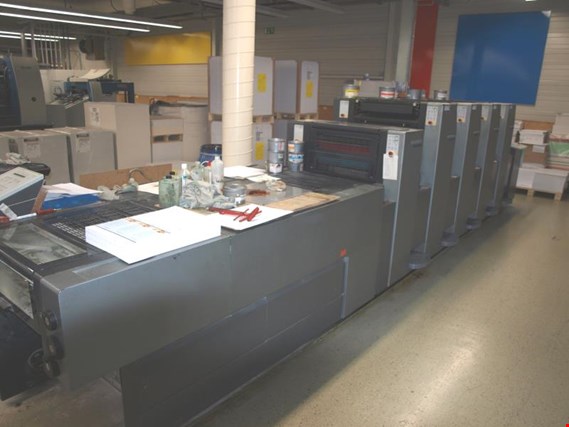 Used Heidelberg SM 52-4+L 4-colour-sheet-fed offset printing machine for Sale (Auction Premium) | NetBid Industrial Auctions