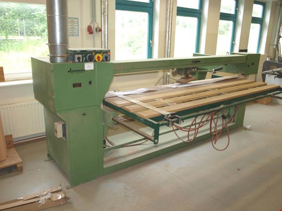 Used Johannsen T 95 Langbandschleifmaschine for Sale (Auction Premium) | NetBid Industrial Auctions